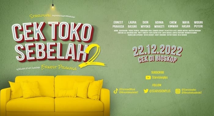 Nonton film Segera Tayang, Cek Tokoh Sebelah 2 terbaru di Dutamovie21